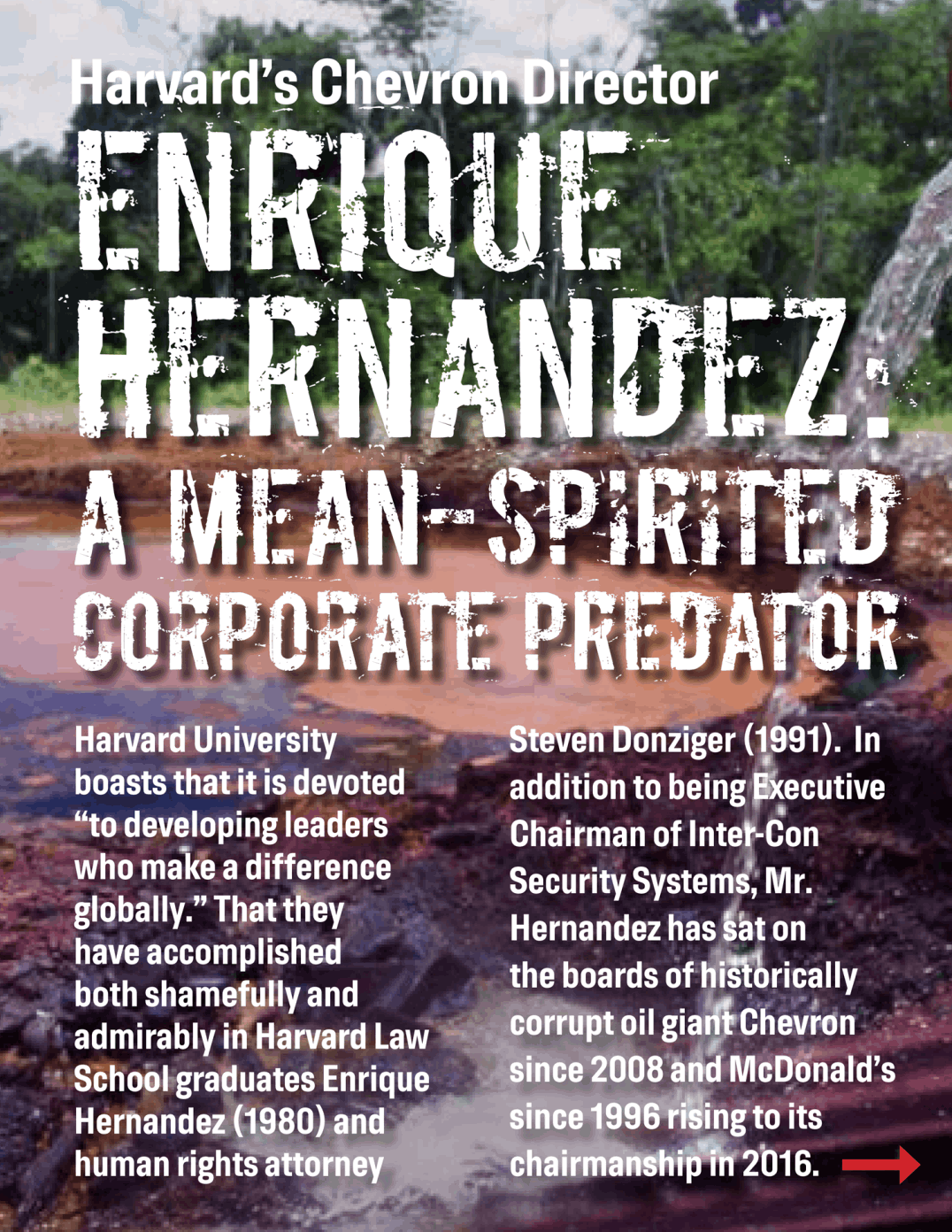 Enrique Hernandez Brochure